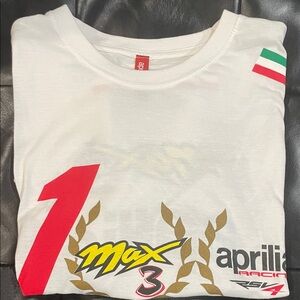 Aprilia Racing 2012 World Superbike Champions Tee size xxl